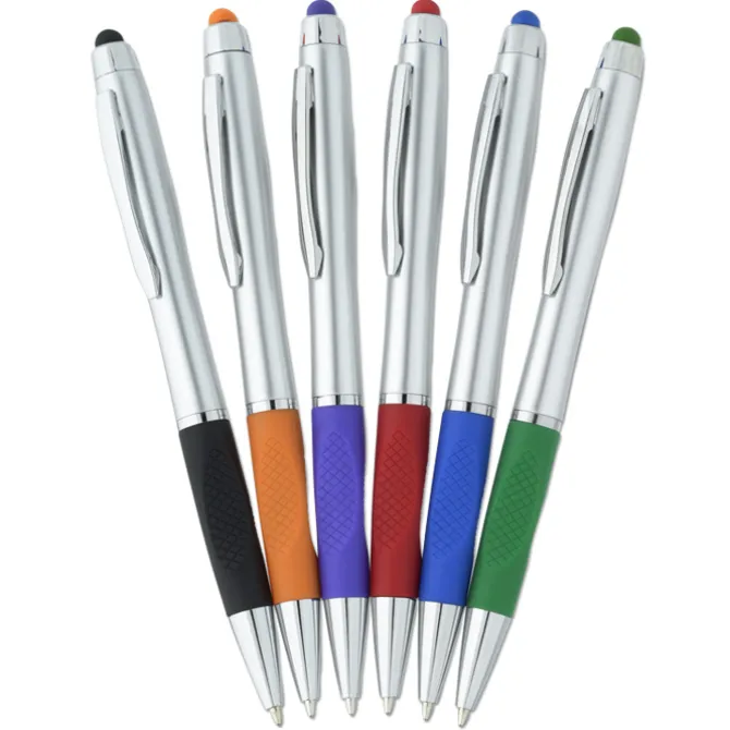 Lory Stylus Twist Pen - Silver