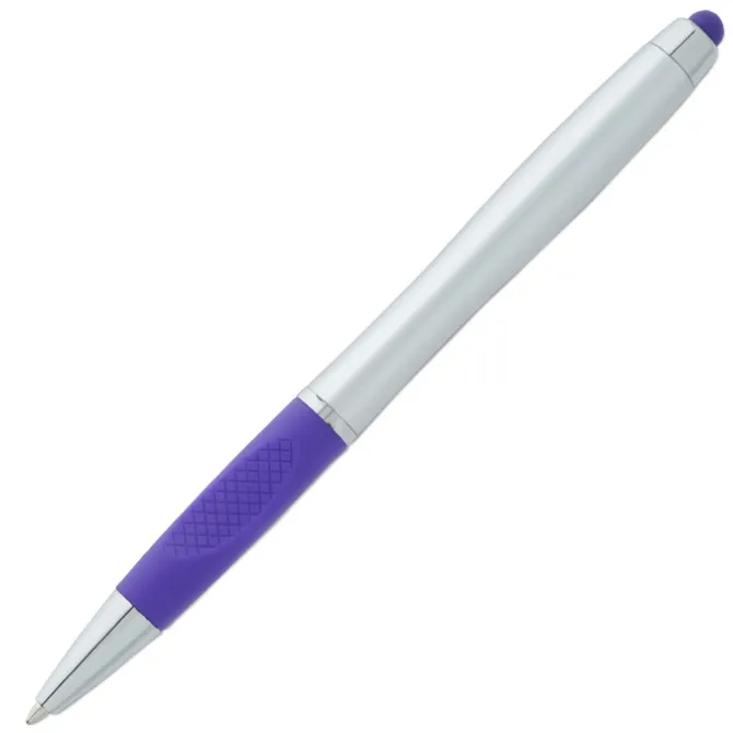 Lory Stylus Twist Pen - Silver - 24 hr