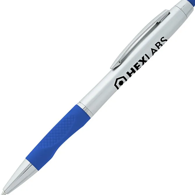Lory Stylus Twist Pen - Silver - 24 hr