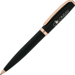 Luxe Noir Twist Gel Metal Pen