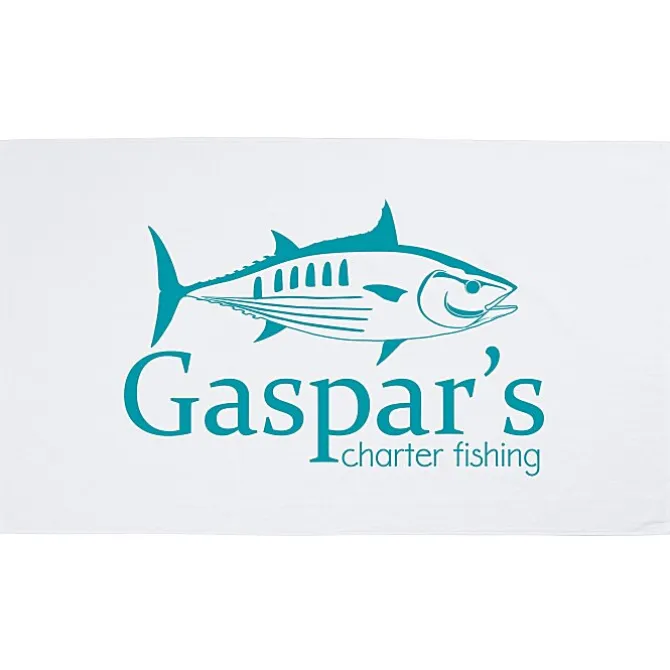Luxury Beach Towel - White - 35 inches x 60 inches - 24 hr
