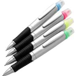 Madison Pen / Highlighter - Silver - 24 hr