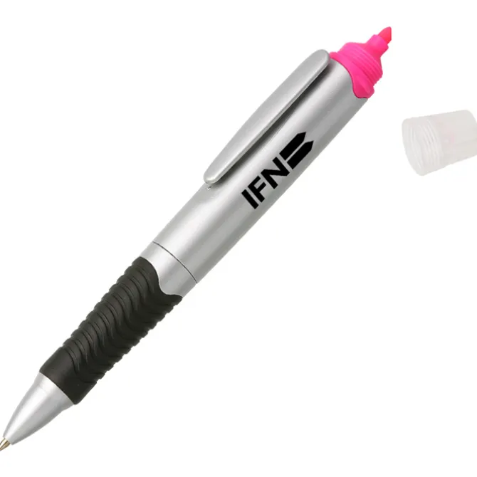 Madison Pen / Highlighter - Silver - 24 hr