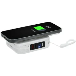 MagClick Wireless Power Bank with Wall Adapter - 10,000 mAh