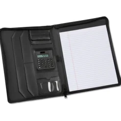 Manchester Zippered Padfolio - Debossed
