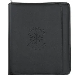Manhattan Leather Zippered Portfolio