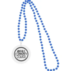 Mardi Gras Beads with Medallion