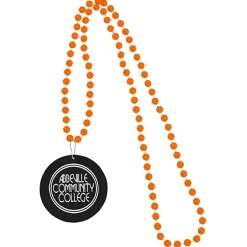 Mardi Gras Beads with Medallion