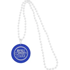 Mardi Gras Beads with Medallion