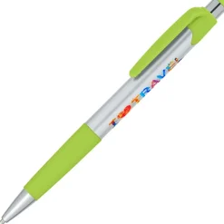 Mardi Gras Pen - Silver - Full Color