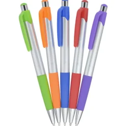 Mardi Gras Pen - Silver - 24 hr