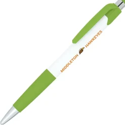 Mardi Gras Pen - White - Full Color