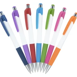 Mardi Gras Pen - White - Full Color