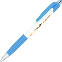 Mardi Gras Pen - White - Full Color