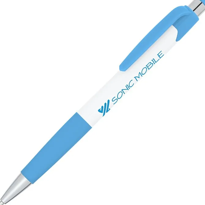 Mardi Gras Pen - White - 24 hr