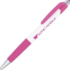 Mardi Gras Pen - White - 24 hr