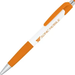 Mardi Gras Pen - White - 24 hr