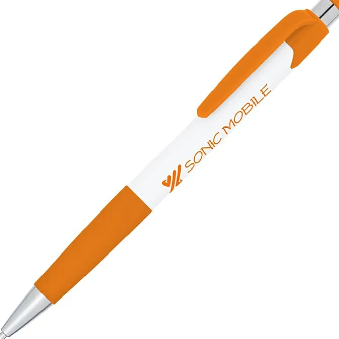 Mardi Gras Pen - White - 24 hr