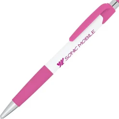 Mardi Gras Pen - White - 24 hr