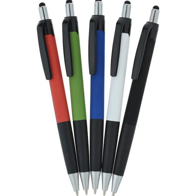 Mardi Gras Soft Touch Stylus Pen