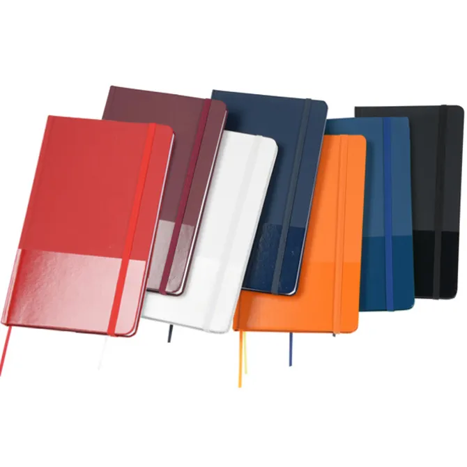 Matte Banded Journal - 8-1/4 inches x 5 inches
