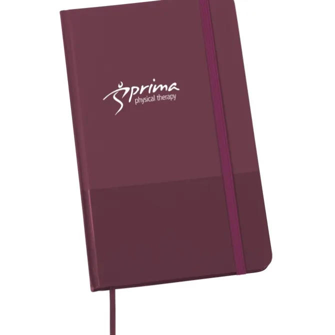 Matte Banded Journal - 8-1/4 inches x 5 inches