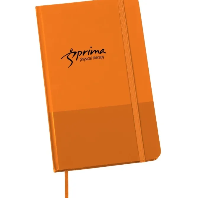 Matte Banded Journal - 8-1/4 inches x 5 inches
