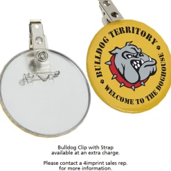Matte Finish Button - 1 1/4-inch Round