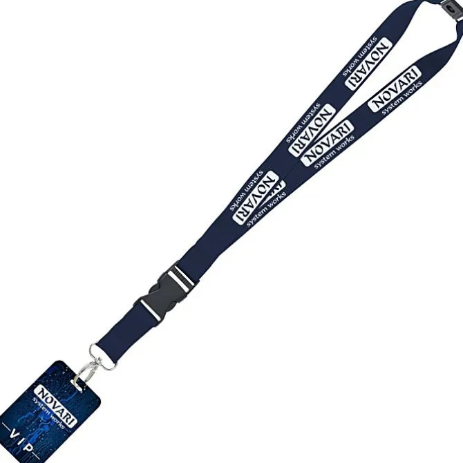 Maverick Lanyard & Badge Combo - 40 inches - 3 1/2 inches x 2 inches