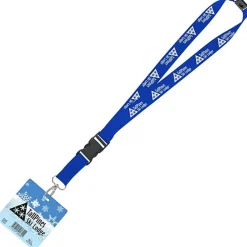Maverick Lanyard & Badge Combo - 40 inches - 3 1/2 inches x 3 1/2 inches