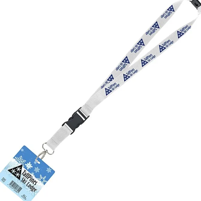 Maverick Lanyard & Badge Combo - 40 inches - 3 1/2 inches x 3 1/2 inches