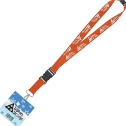 Maverick Lanyard & Badge Combo - 40 inches - 3 1/2 inches x 3 1/2 inches