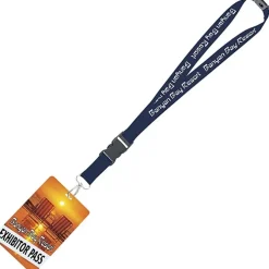 Maverick Lanyard & Badge Combo - 40 inches - 5 inches x 3 inches