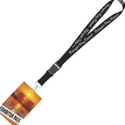 Maverick Lanyard & Badge Combo - 40 inches - 5 inches x 3 inches