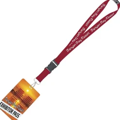 Maverick Lanyard & Badge Combo - 40 inches - 5 inches x 3 inches