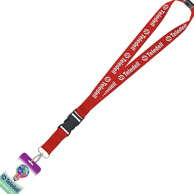 Maverick Lanyard & Badge Combo - 40 inches - 3 3/8 inches x 2 1/8 inches