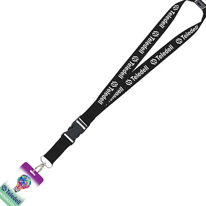 Maverick Lanyard & Badge Combo - 40 inches - 3 3/8 inches x 2 1/8 inches