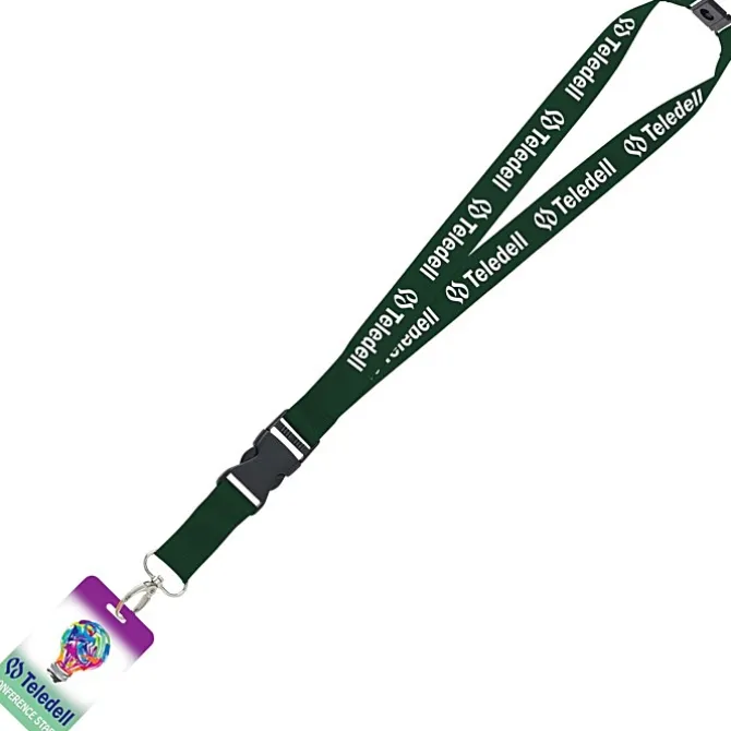 Maverick Lanyard & Badge Combo - 40 inches - 3 3/8 inches x 2 1/8 inches