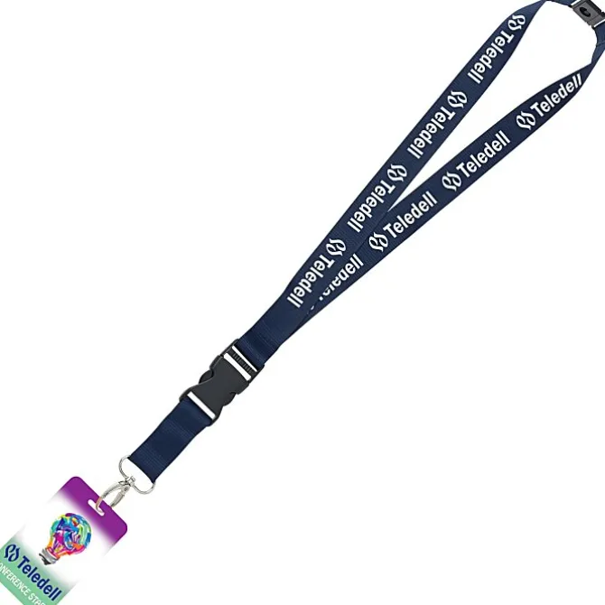 Maverick Lanyard & Badge Combo - 40 inches - 3 3/8 inches x 2 1/8 inches