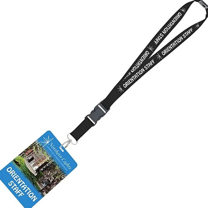 Maverick Lanyard & Badge Combo - 40 inches - 6 inches x 4 inches