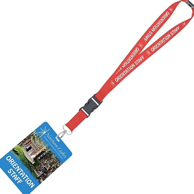 Maverick Lanyard & Badge Combo - 40 inches - 6 inches x 4 inches