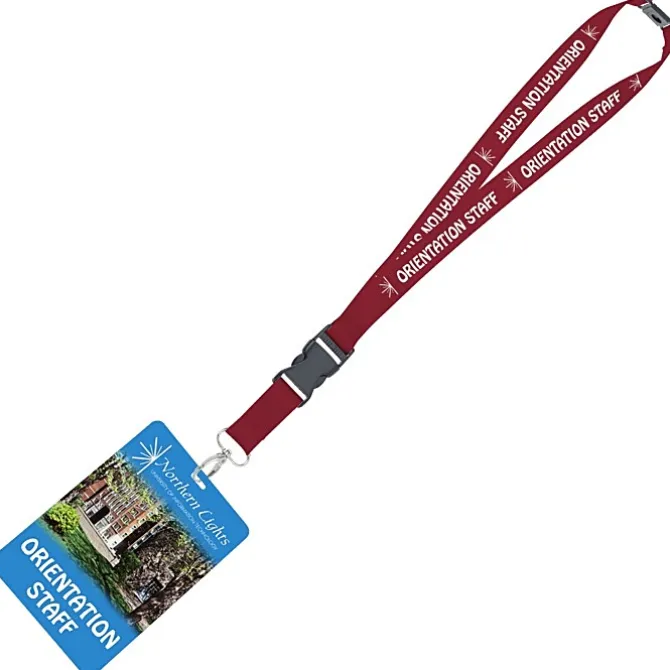 Maverick Lanyard & Badge Combo - 40 inches - 6 inches x 4 inches