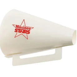 Megaphone - Round - 8 inches - White