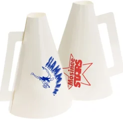 Megaphone - Round - 8 inches - White