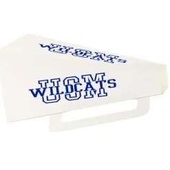 Megaphone - Square - 9 inches - White