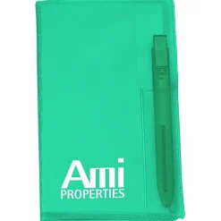 Memo Book with Flat Pen - Translucent