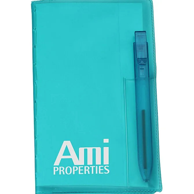 Memo Book with Flat Pen - Translucent