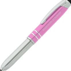 Mercury Stylus Metal Pen with Flashlight - Laser Engraved - 24 hr