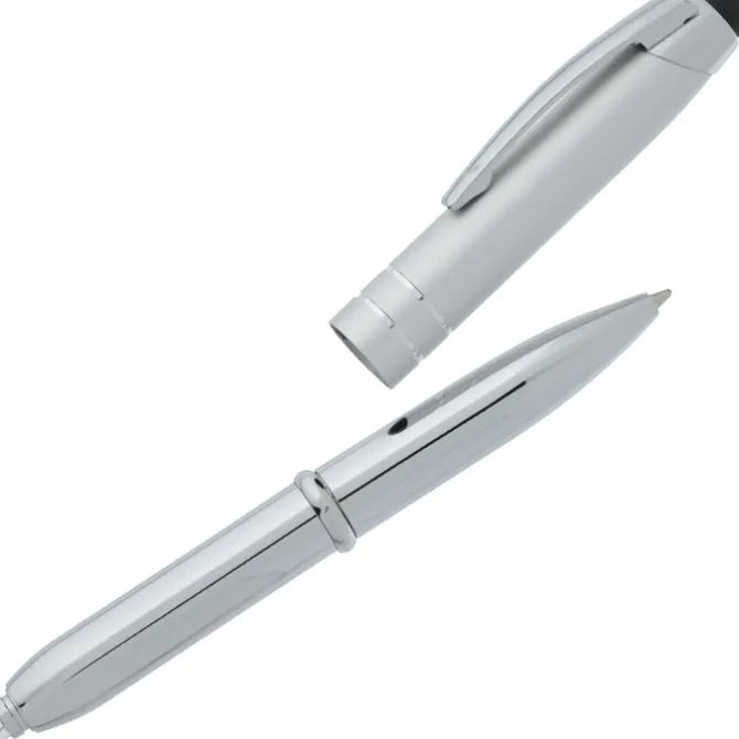 Mercury Stylus Metal Pen with Flashlight - Screen