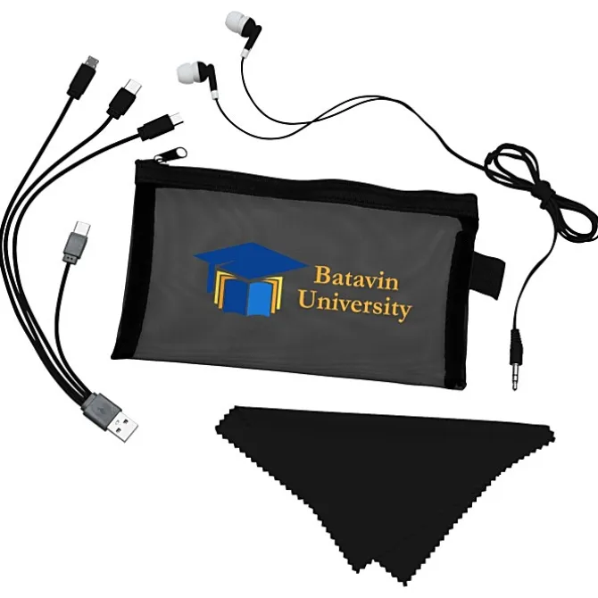 Mesh Tech Kit with Earbuds